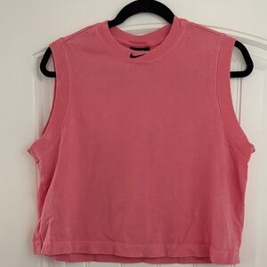 Nike cotton pink tank top